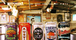 Desktop Screenshot of independencebrewing.com